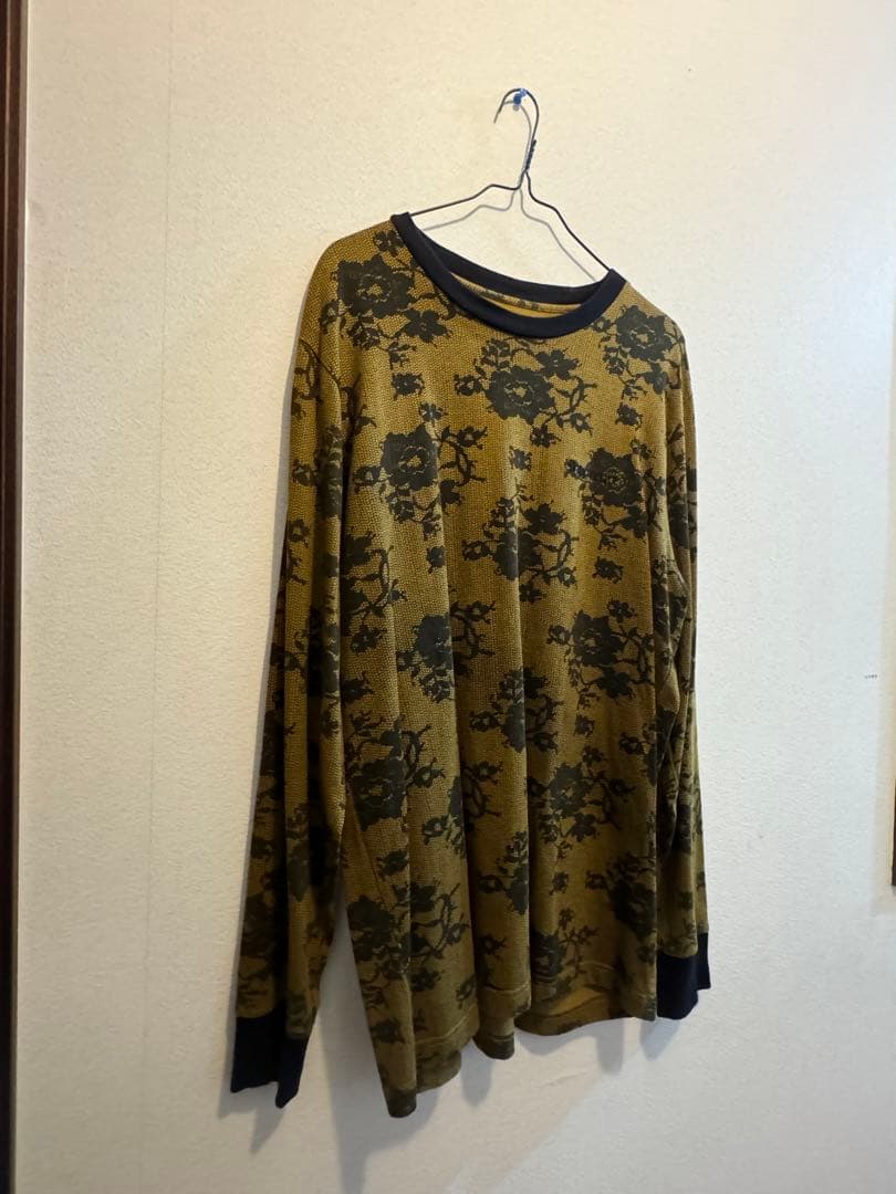 Supreme シュプリーム 17ss 花柄 長袖 ロングTシャツ カットソー