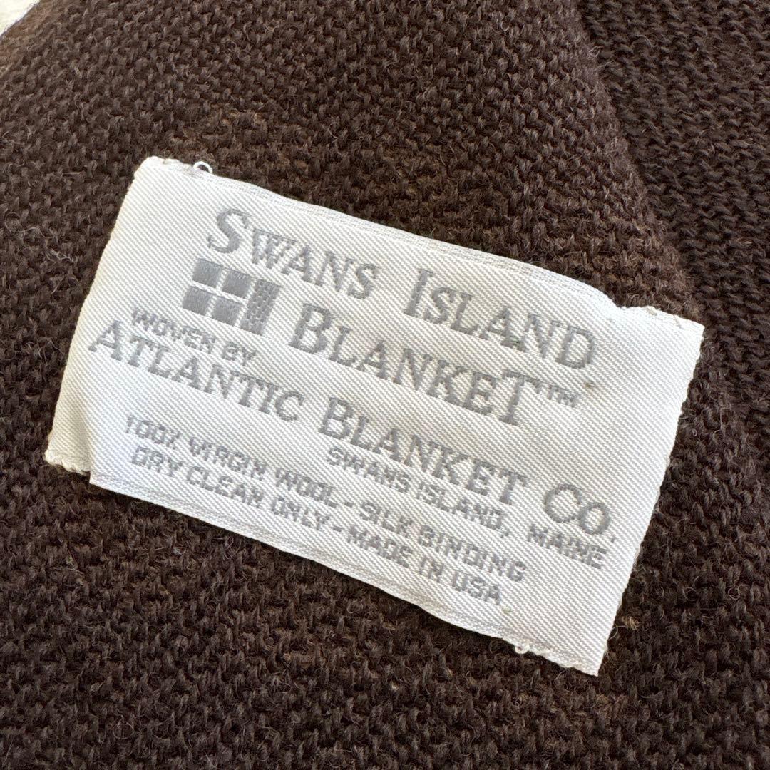 USA製　SWANS  BLANKET ウール　ブランケット