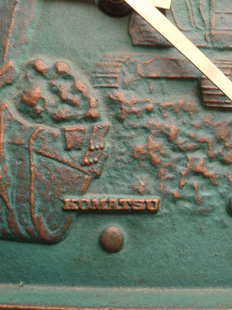 【値下げ】コマツ　置時計