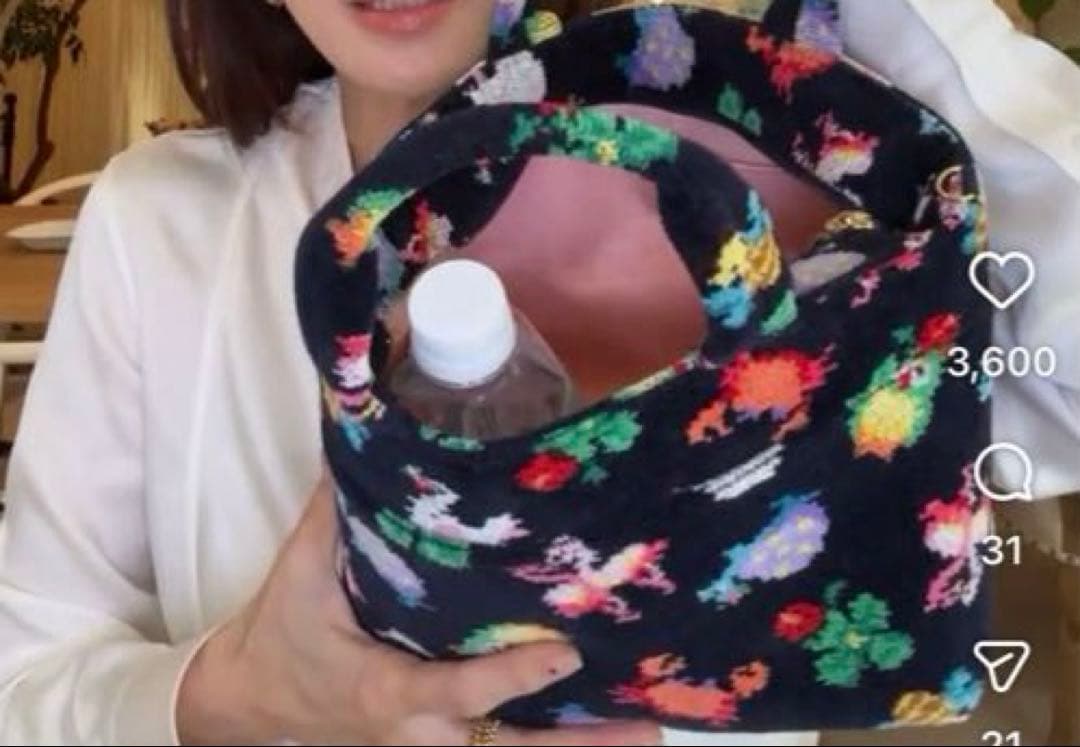 新品未使用品　FEILER X神崎　トートバッグ ネイビー