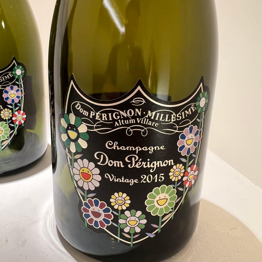 ドンペリ村上コラボ空瓶3本