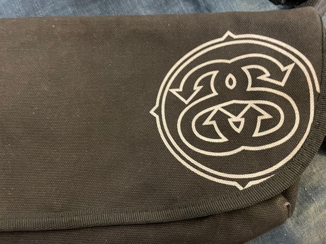 stussy crank futur コラボ　メッセンジャーバッグ　激レア　美品