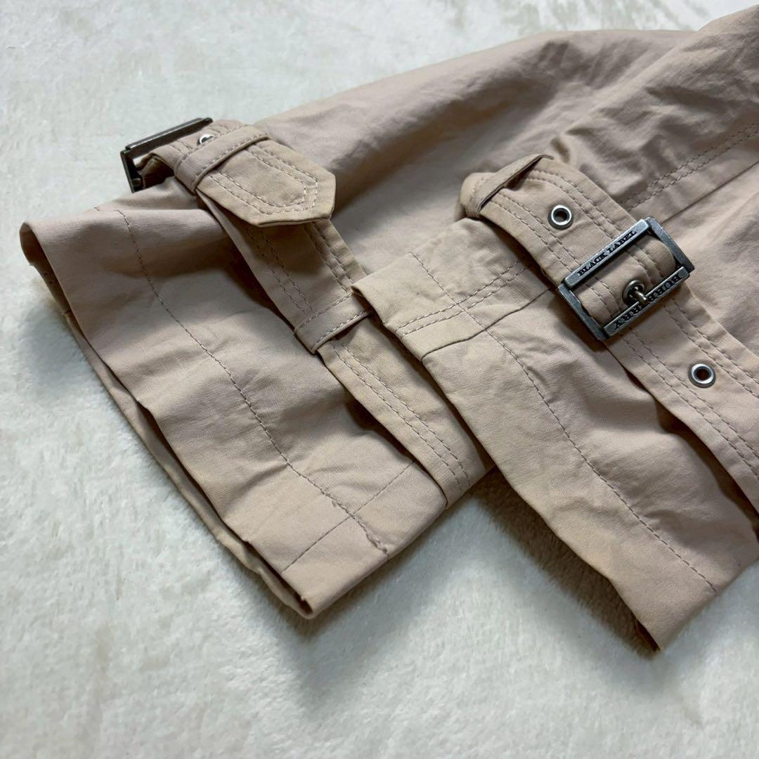 【大人気】バーバリーブラックレーベル トレンチコート スプリング ノバチェック