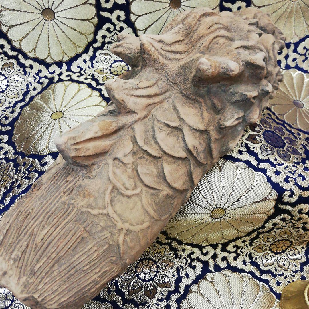 江戸時代極稀少レア博物館級超絶技巧古寺仏教美術龍之口手練陶器時代物コレクション