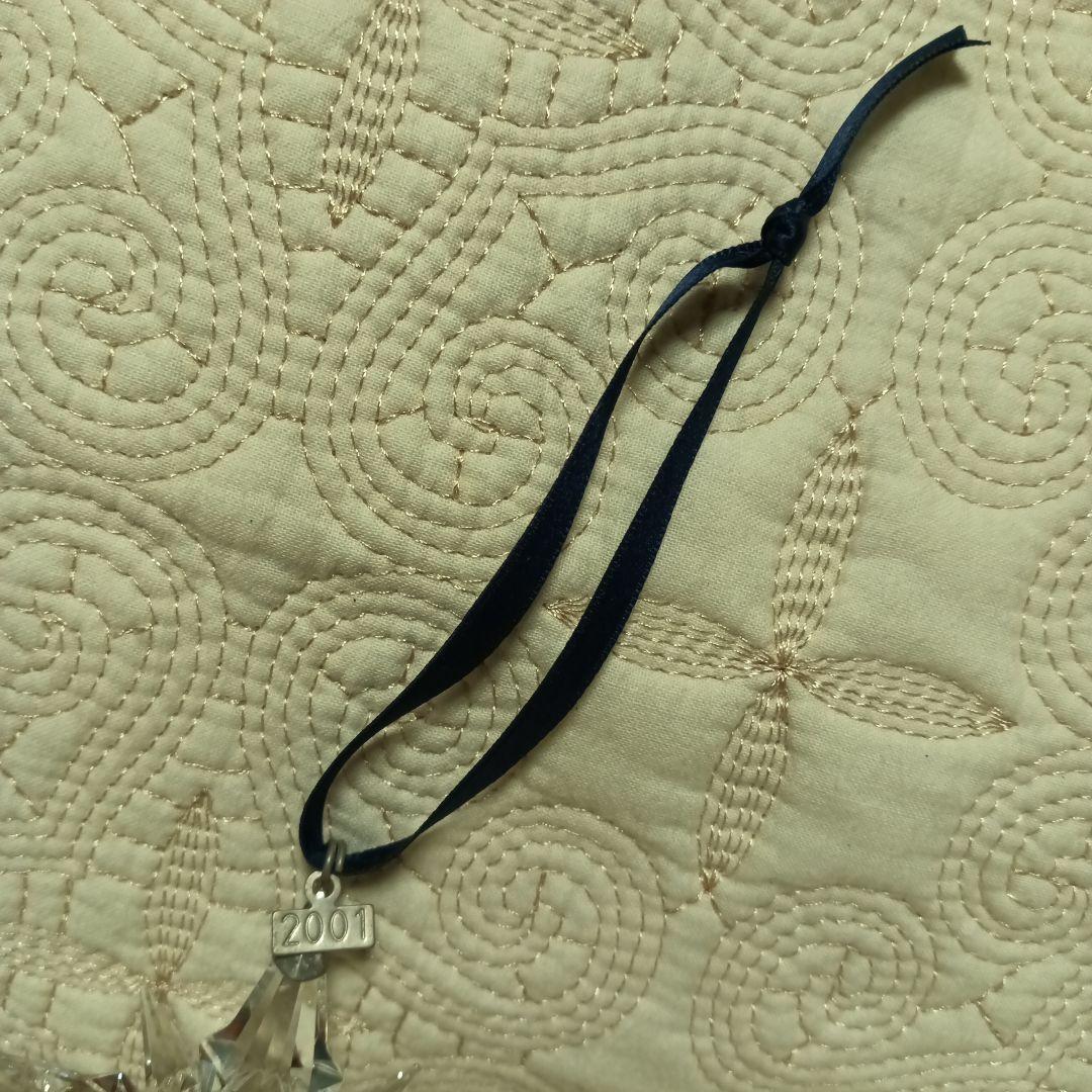 スワロフスキー　クリスタル　スター　オーナメント 2001年製　限定　レトロ