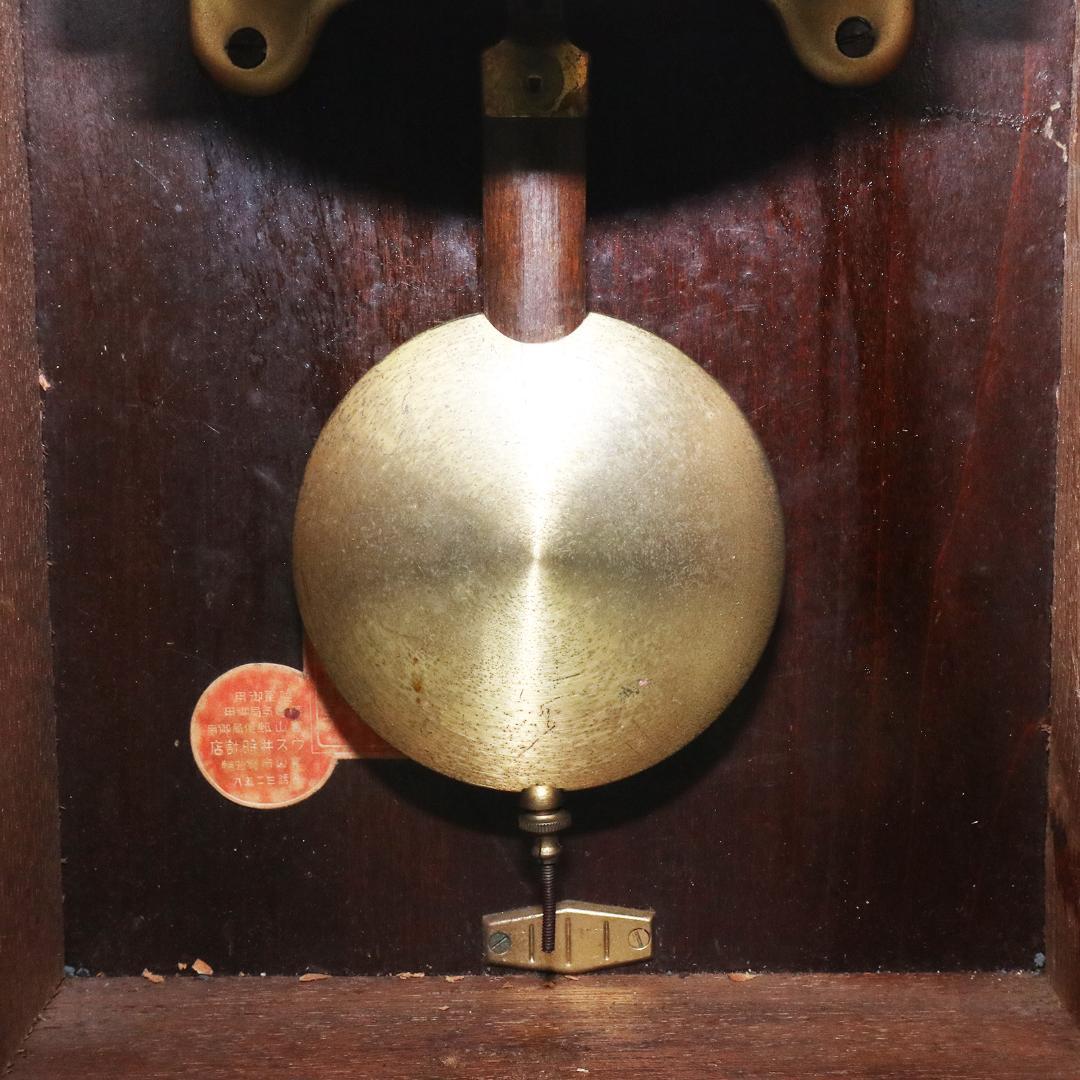 ドイツ製 JUNGHANS ユンハンス 柱時計 手巻