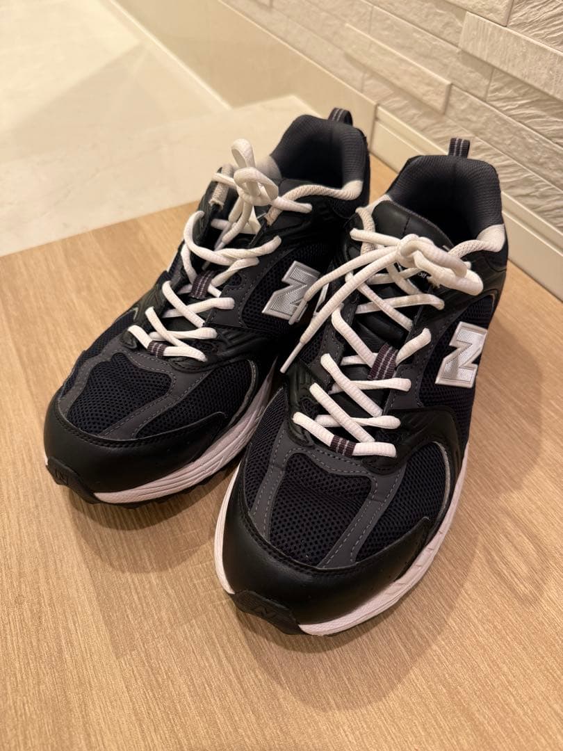 New Balance 530 黒/白 シューズ　GOLF