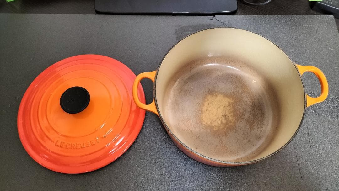 LE CREUSET ソースパン&ココット・ロンド鍋+専用バッグセット (中古)