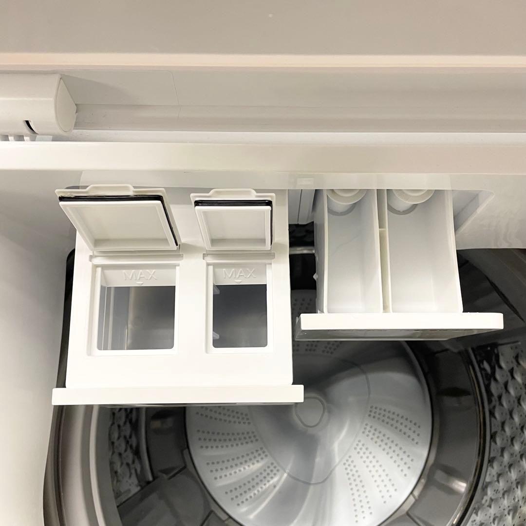 【女性オーナー】2024年製 洗濯機 ニトリ NT80J1WH 8kg