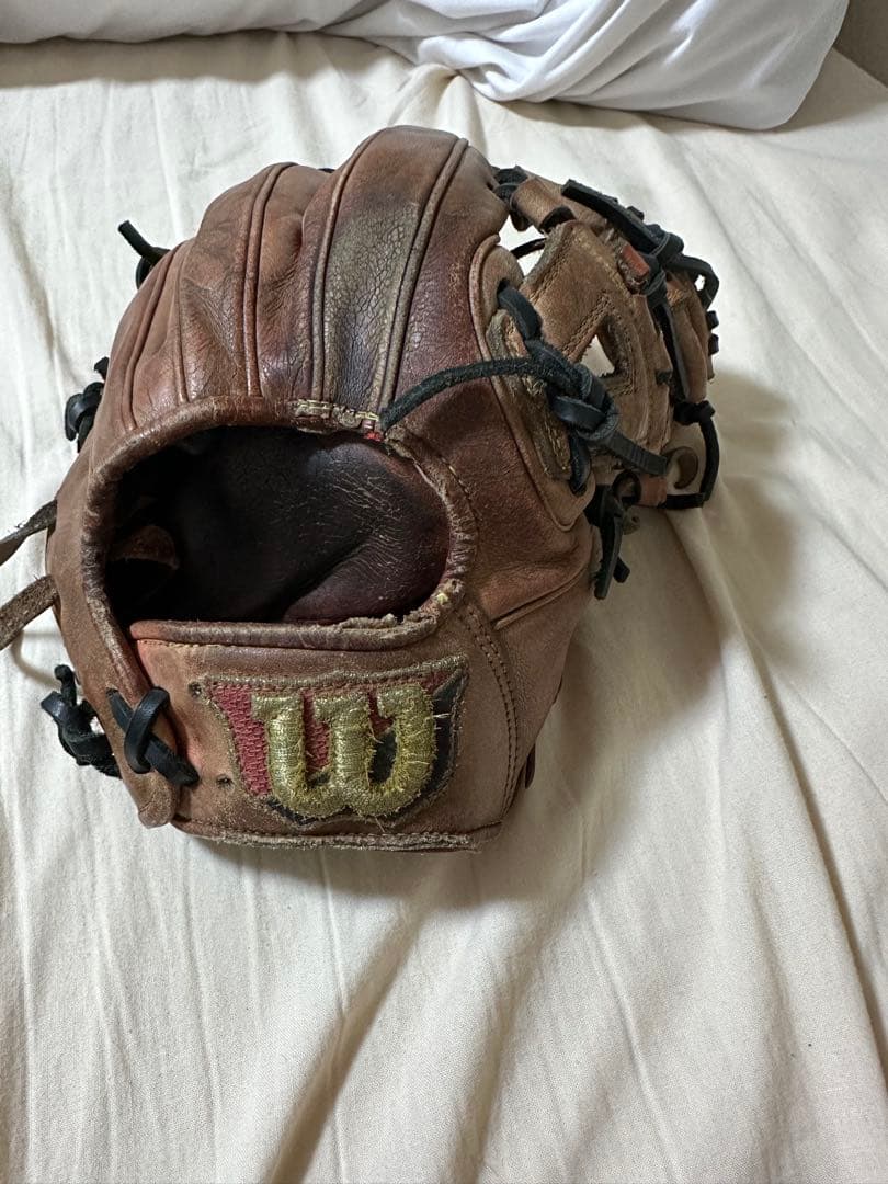 Wilson レザー 硬式グローブ ブラウン