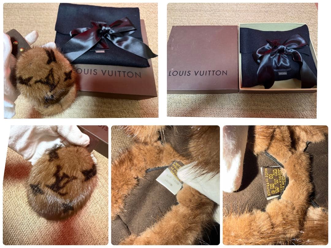 【箱・専用ケース付き】ルイヴィトン　イヤーマフ 耳あて モノグラム