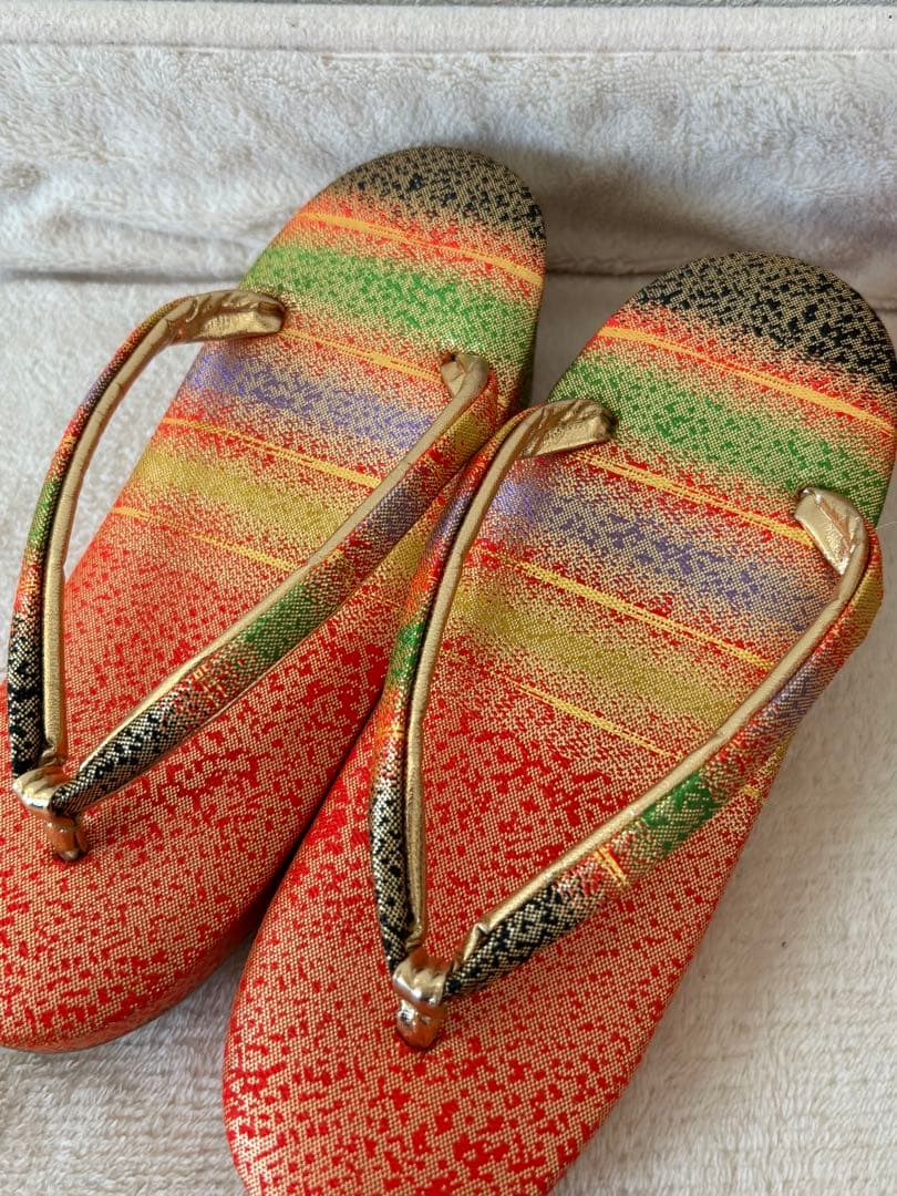 c*u様 美品 ７歳 七五三 お着物セット 作り帯 バッグ 草履 帯揚げ しごき