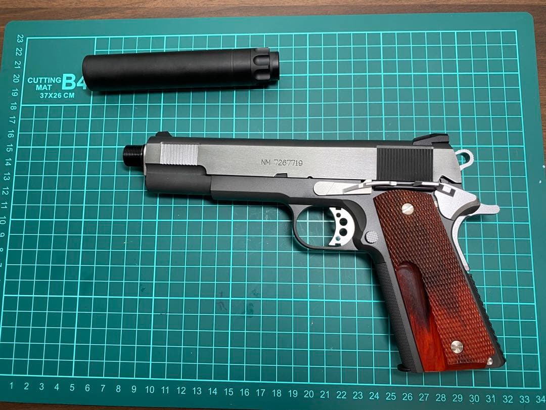 【美品】スネークマッチ デルタ WA サイレンサー　マガジン2本付き