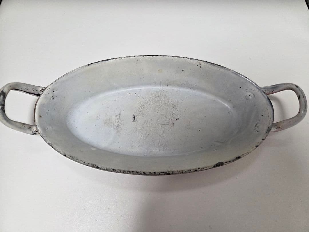 アンティーク花柄ホーロー鍋セット