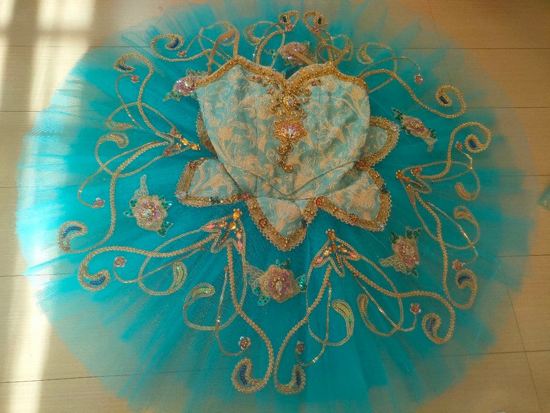 フロリナ、海賊　豪華　バレエ衣装　チュチュ130 スワロフスキー