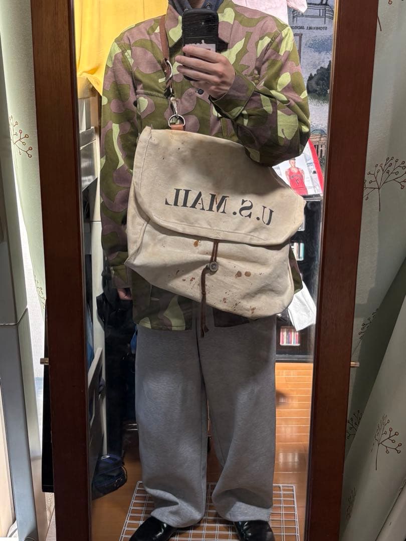 激レア50s〜60s us mail ポストマンバッグ　ショルダーバッグ