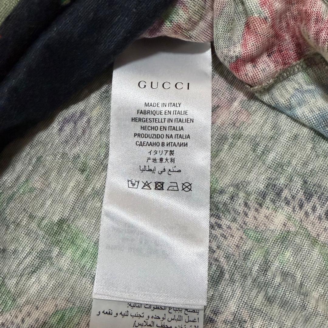 16725✨GUCCI 17AW Flora Snake Print Tシャツ