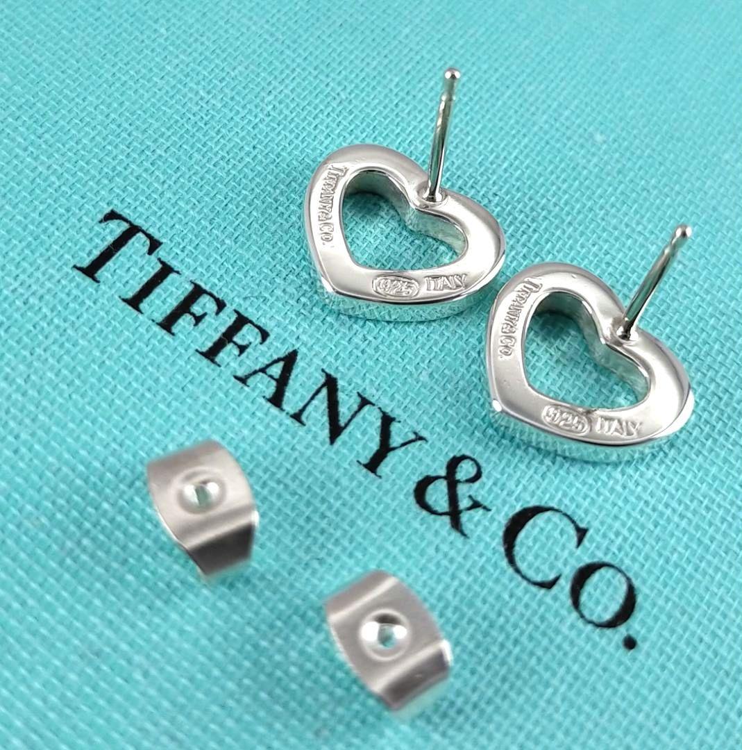 ◆SALE◆【ティファニー】リンク　ハート　ピアス　1958