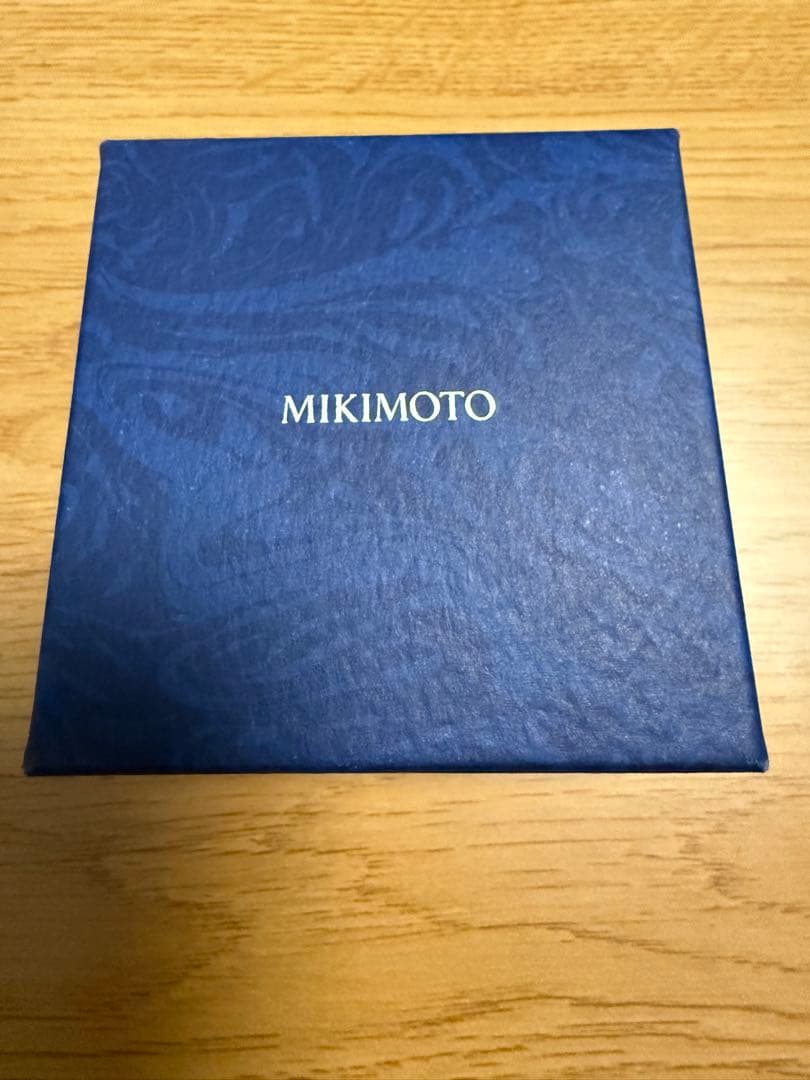 【1/30迄値下げ】MIKIMOTO 真珠 ピアス K18WG 5mm片耳 箱付