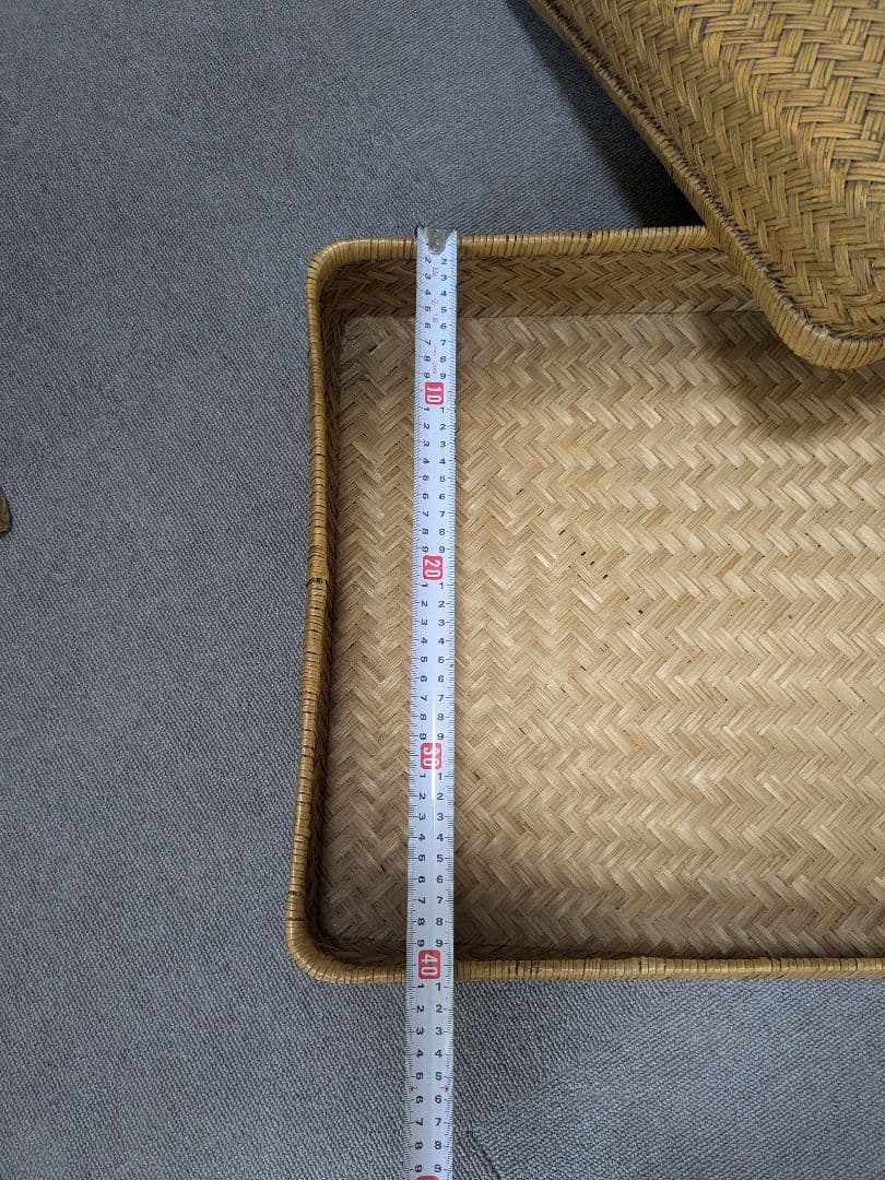 【昭和レトロ】 行李 2個セット 籠 古道具 アンティーク ヴィンテージ