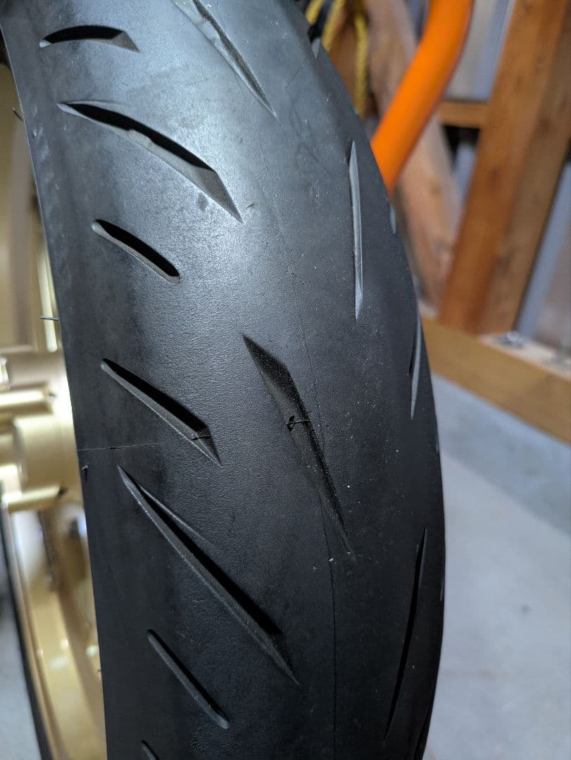 ☆かまきり☆ブリジストンS22　120/70r17 190/50r17