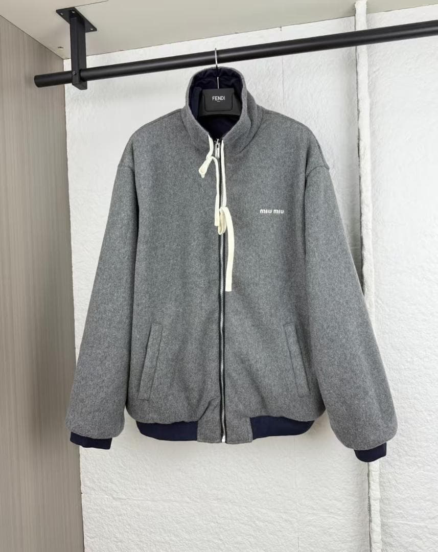 MIU MIU 25SS リバーシブル フリースジャケット