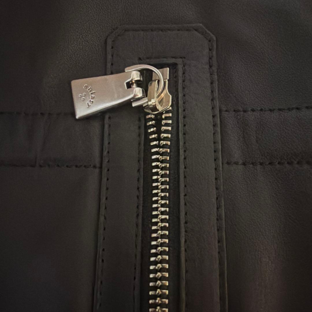 未使用に近い⭐︎aniary. 黒 レザートートバッグ A4 ビジネス