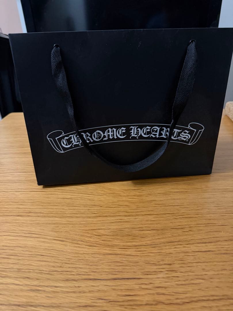 CHROME HEARTS ブラック長袖カットソー