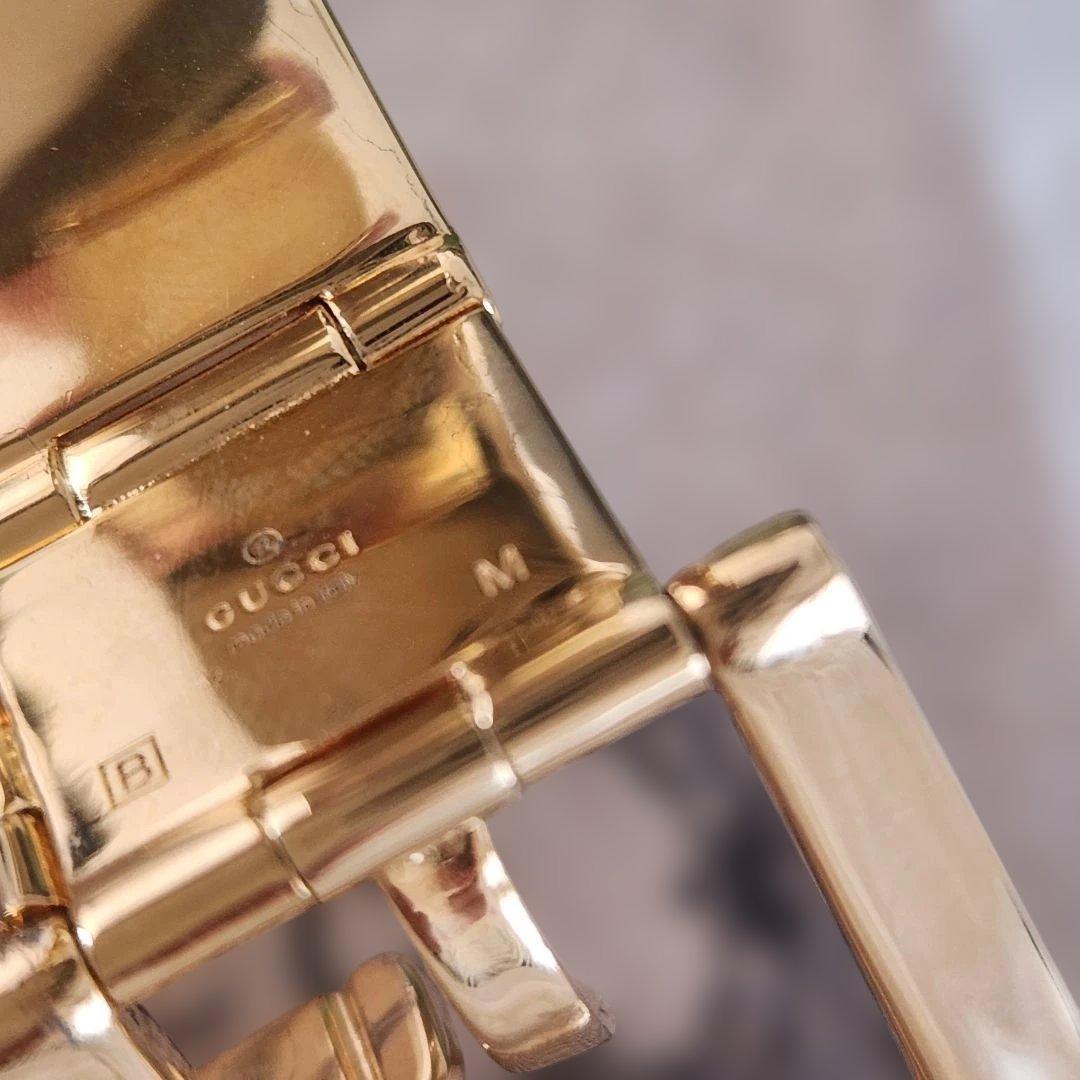 希少GUCCI バンドデザイン 100周年限定　ブレスレット ピンク