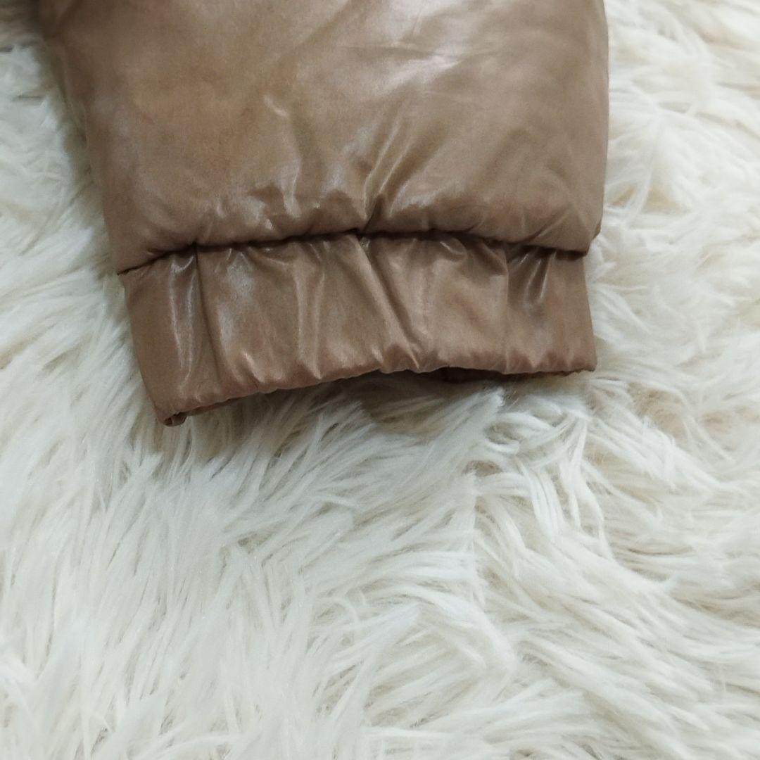 18196✨MONCLER BADIA ビッグロゴ ダウンジャケット ベージュ