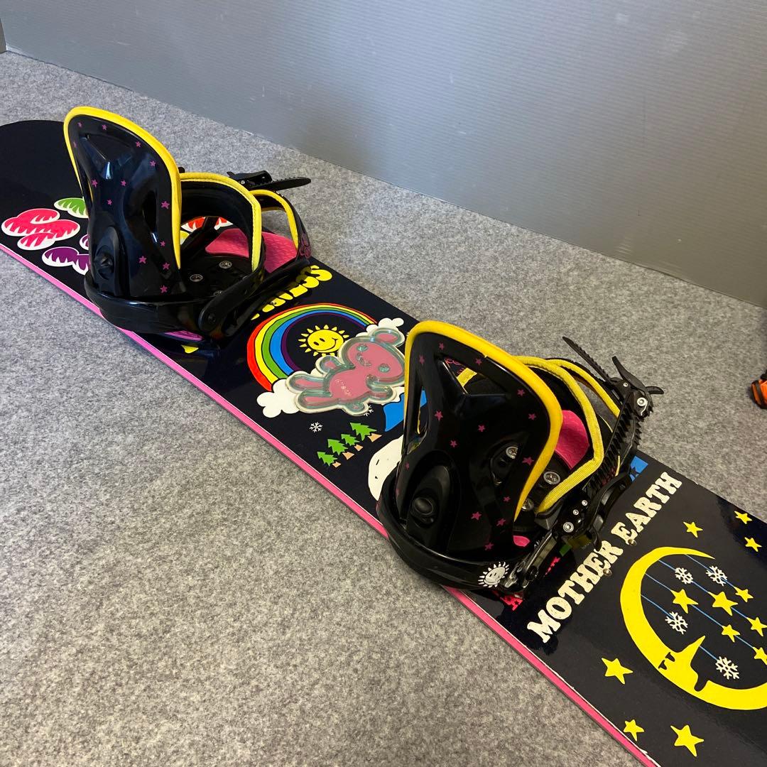 ★子供・初心者向けスノーボード　ヘルメットセット　板swivel 133cm