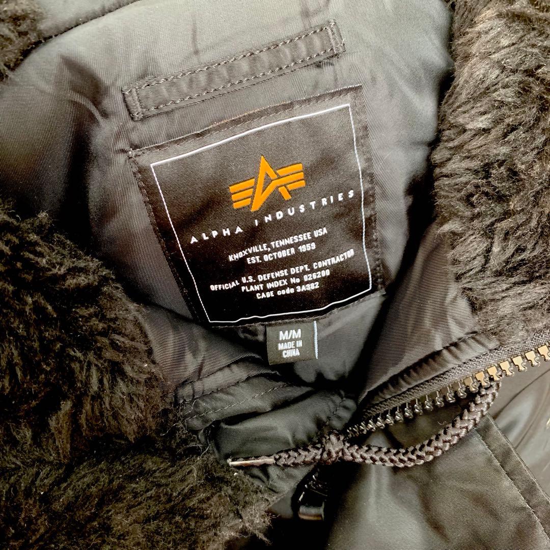 ジャケット・アウター ALPHA type N-2B flight jacket black N2B