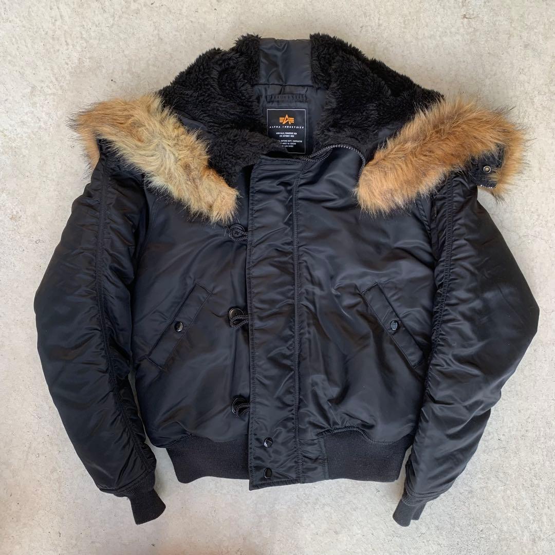ジャケット・アウター ALPHA type N-2B flight jacket black N2B