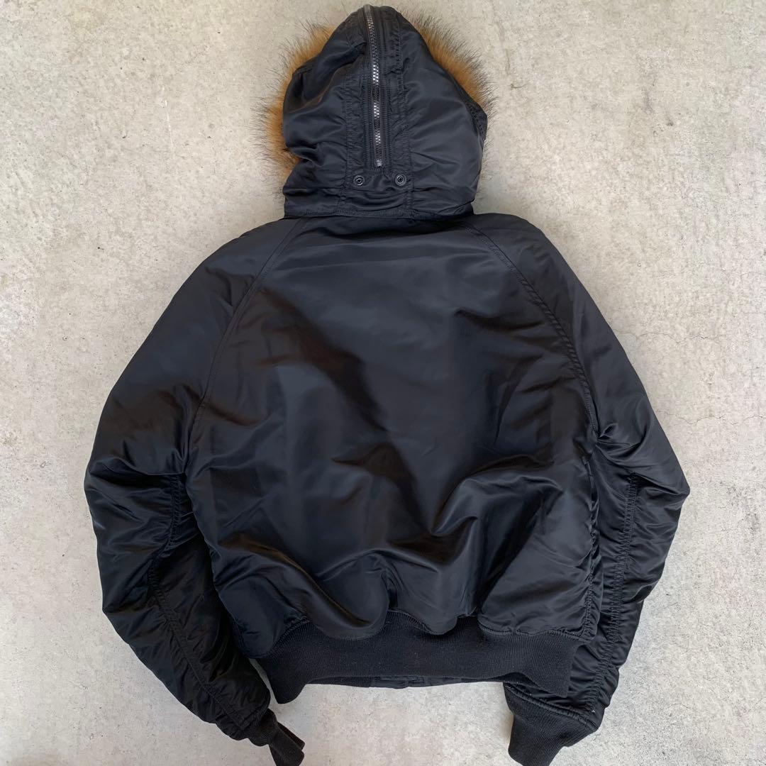 ジャケット・アウター ALPHA type N-2B flight jacket black N2B