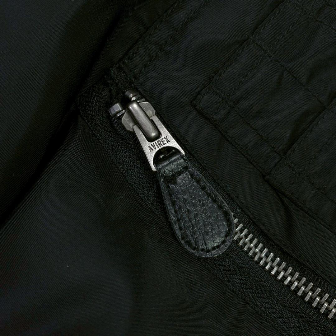 未使用タグ付★AVIREX N-2B コマーシャルモデル 黒 XXL　D838
