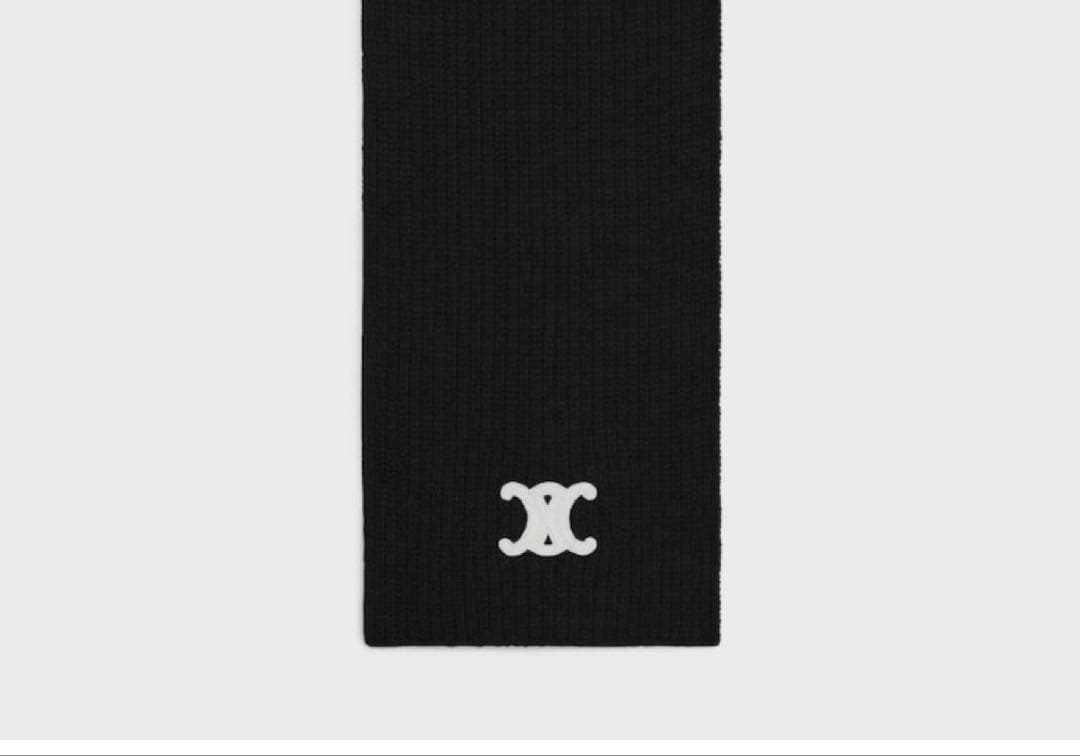 CELINE トリオンフ スカーフ/シームレスカシミア　新品未使用品