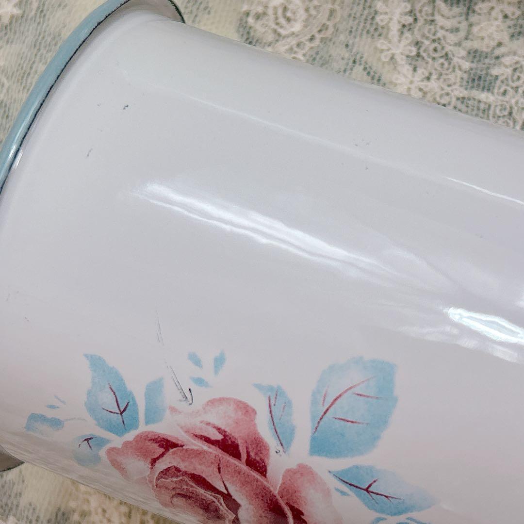 レア❣️imane ア ターブル ツールススタンド2個セット琺瑯 バラ雑貨 イマン