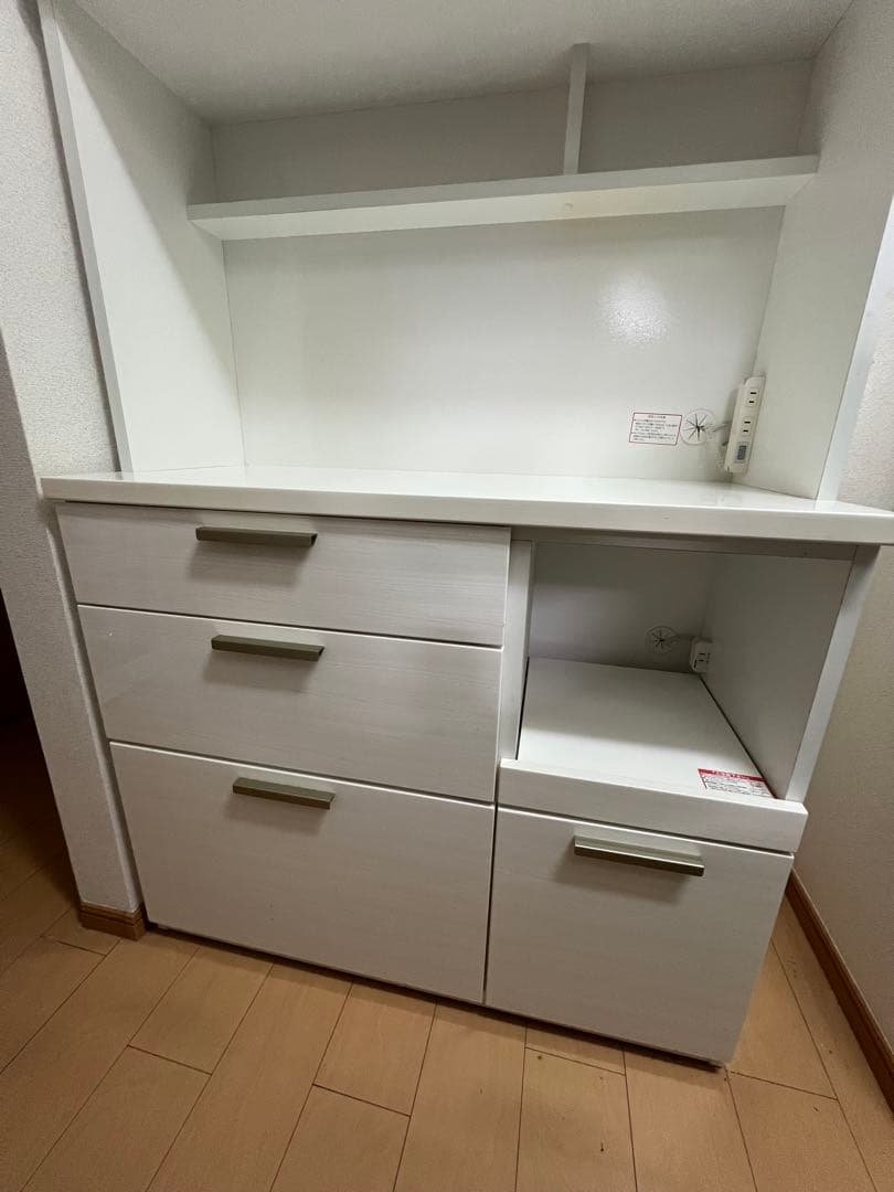 【12/19までのセール‼️送料込】ニトリ キッチンボード 100 食器棚