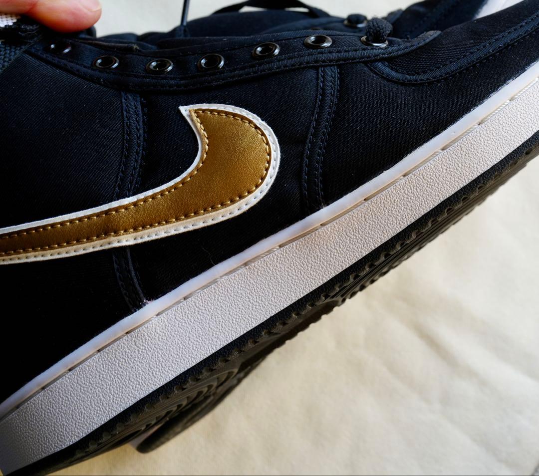 【NIKE 】28CMバンダル ハイ サプリーム ブラック/メタリックゴールド