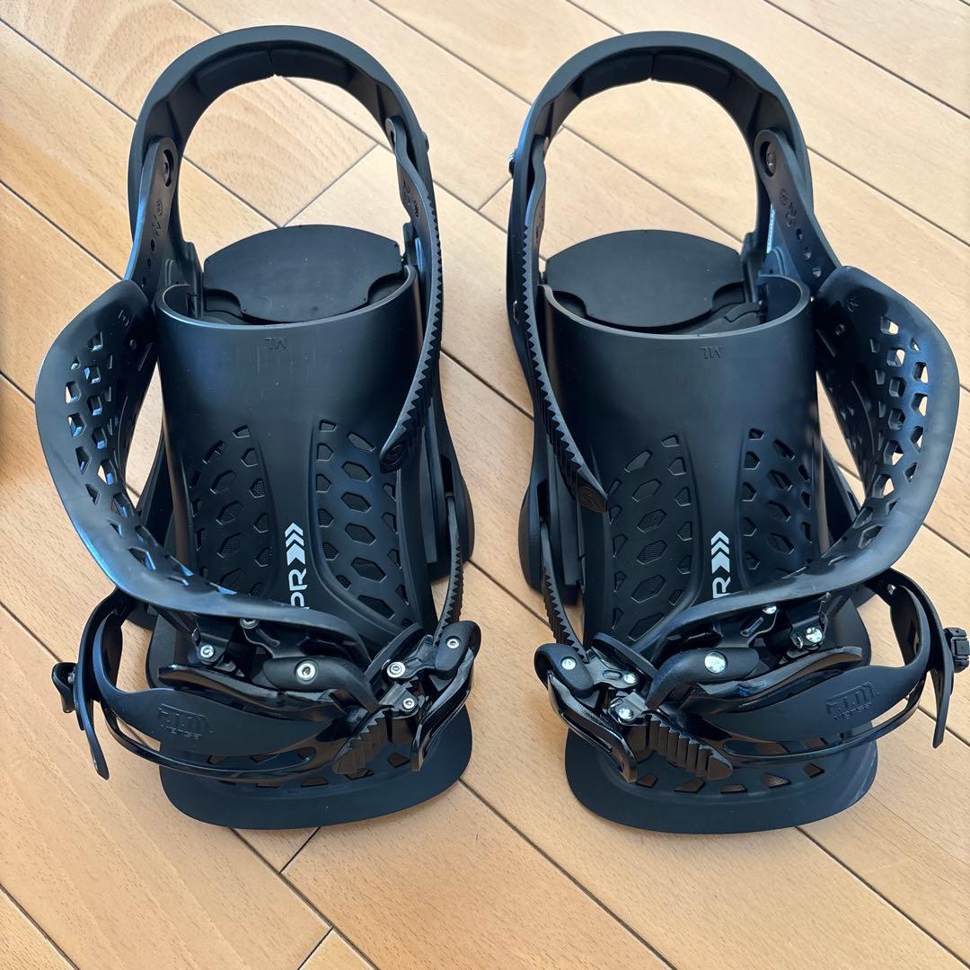 FLUX PR ブラック Mサイズ スノーボードビンディング 使用1回