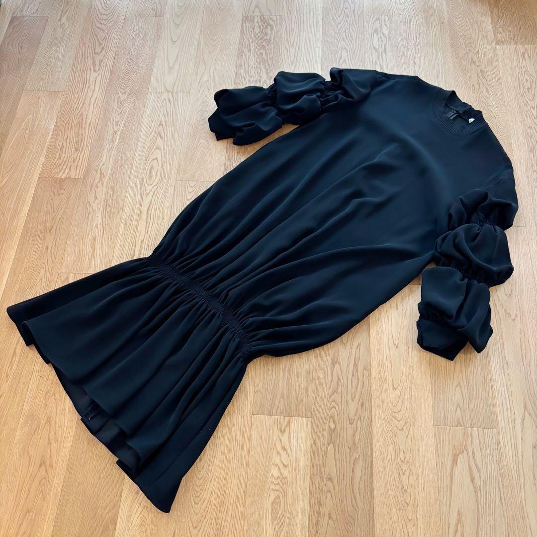 ENFOLD 黒　ロングワンピース　サイズ36