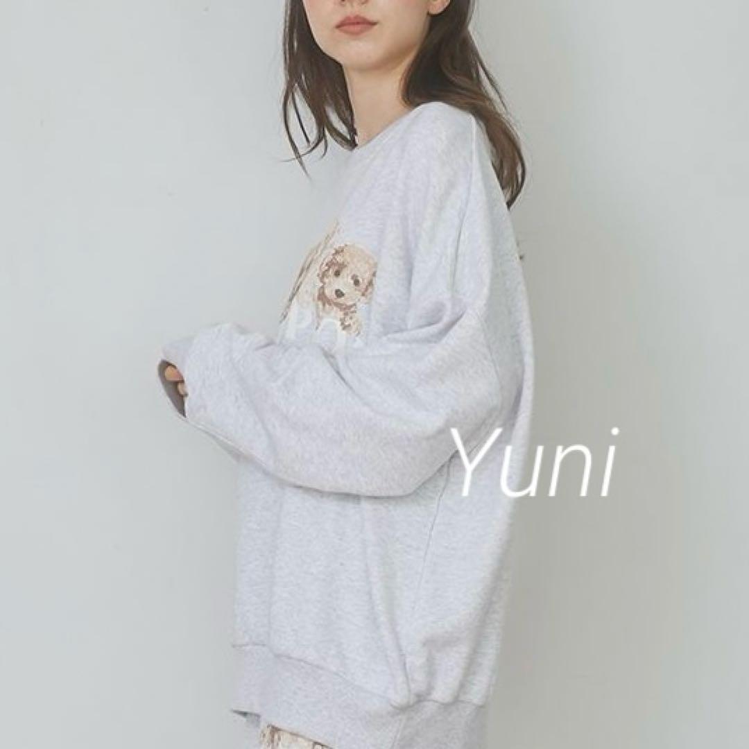 専用♡正規品♡トイプードル♡裏毛プルオーバー♡グレー　スウェット