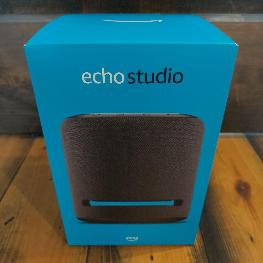 新品・未開封 Amazon Echo Studio スピーカー ブラック