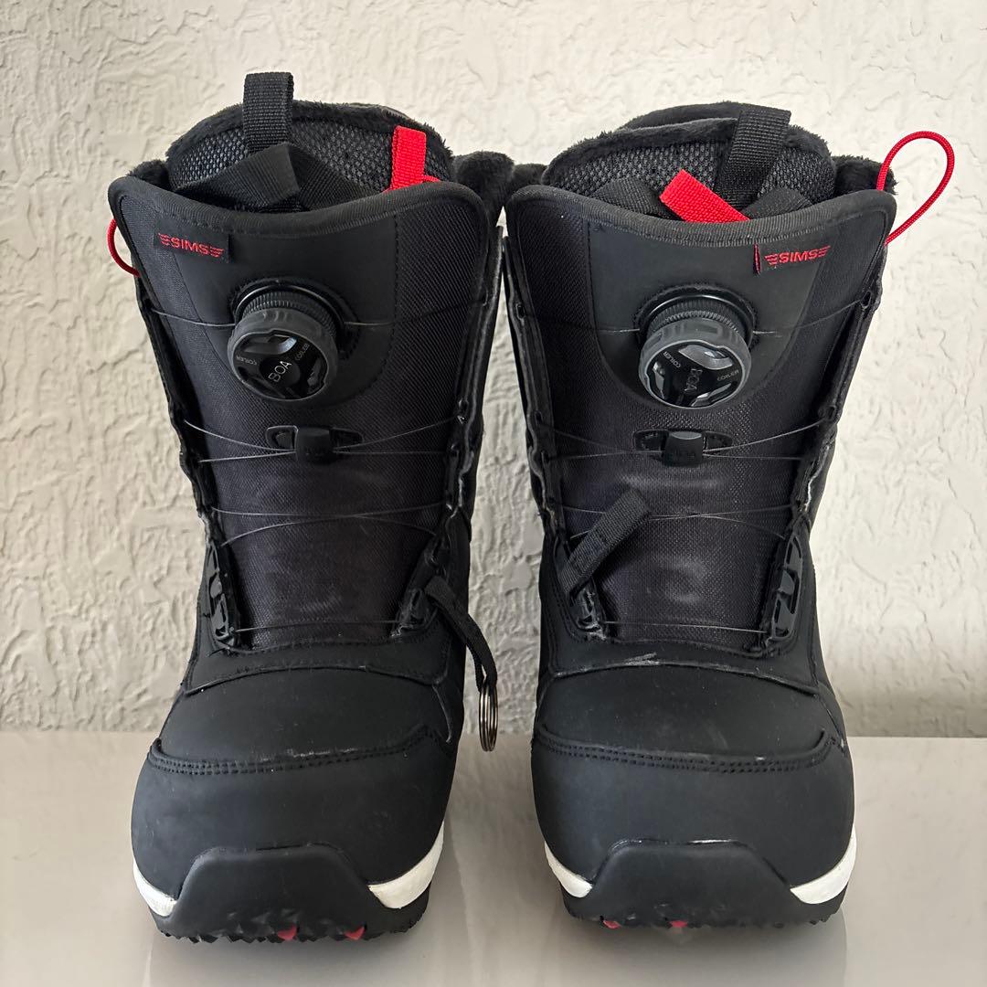 SIMS スノーボードブーツ ブラック BOAフィット24センチ