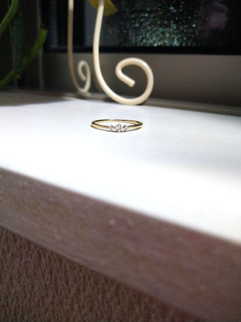 cui-cui K１０YG　ダイヤモンド リング　＃９