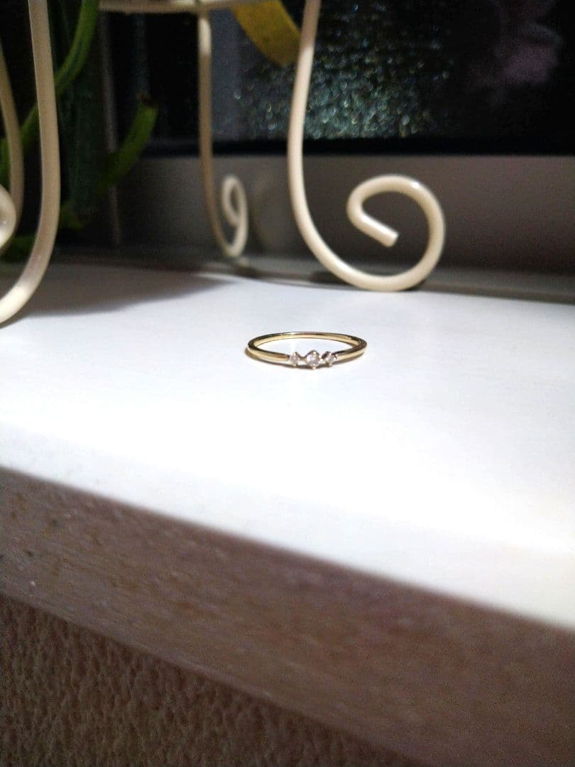 cui-cui K１０YG　ダイヤモンド リング　＃９