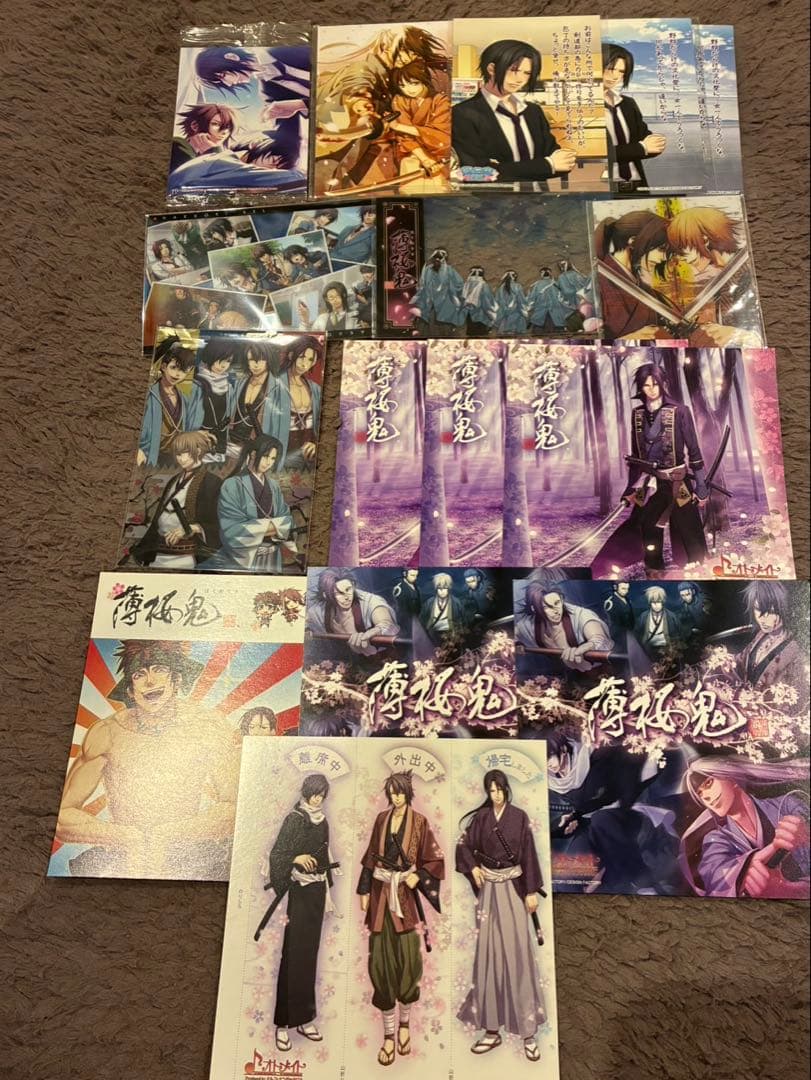 薄桜鬼 ポストカード類