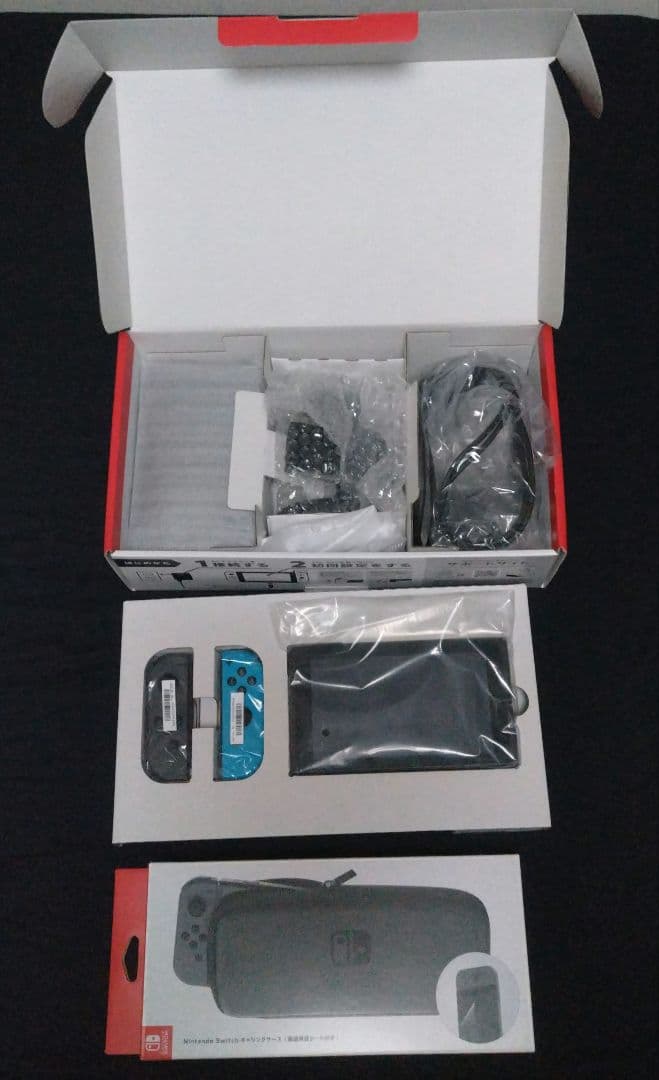 Nintendo Switch 本体 メモリーカード、キャリングケース付き