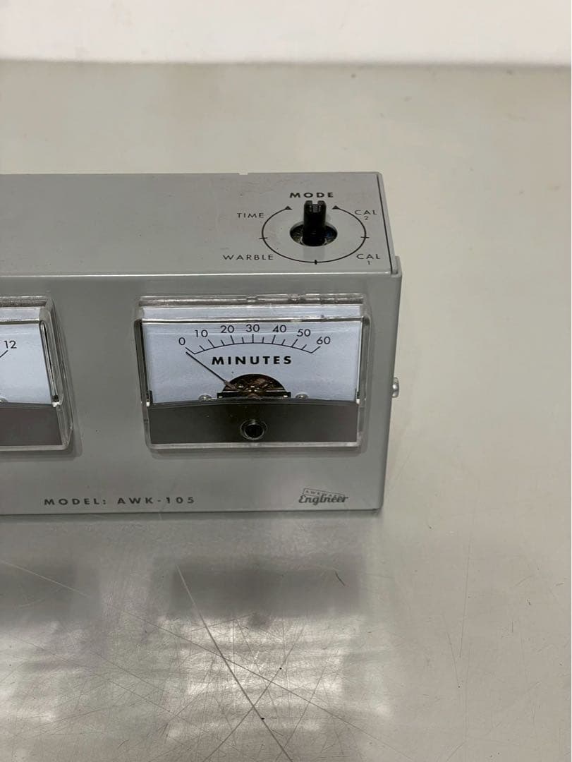 Awkward Engineer AWK-105 アナログメーター 時計 希少