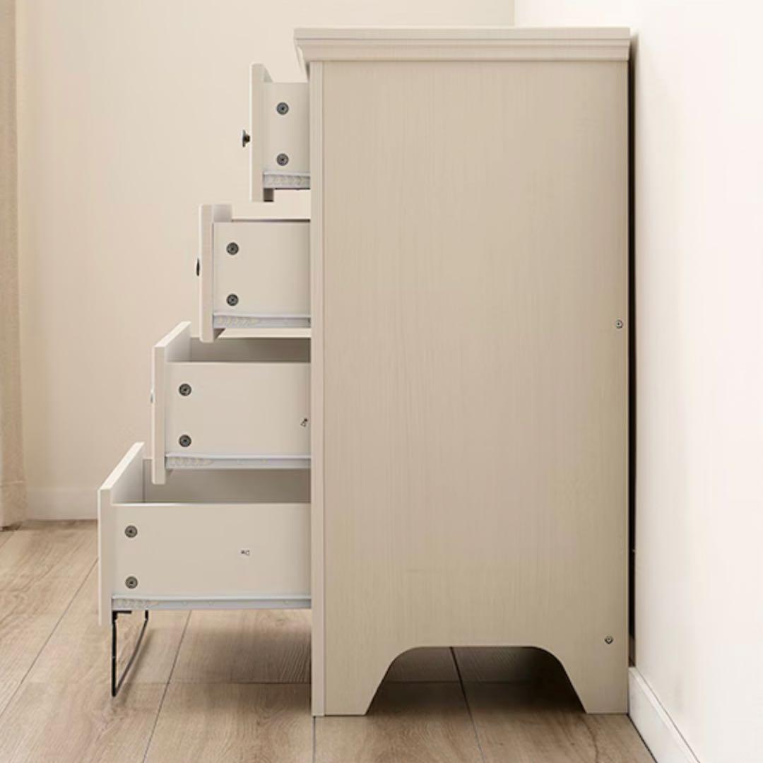 【美品】【出品は2/15まで】NITORI ニトリ 4段チェスト Nキャセイ